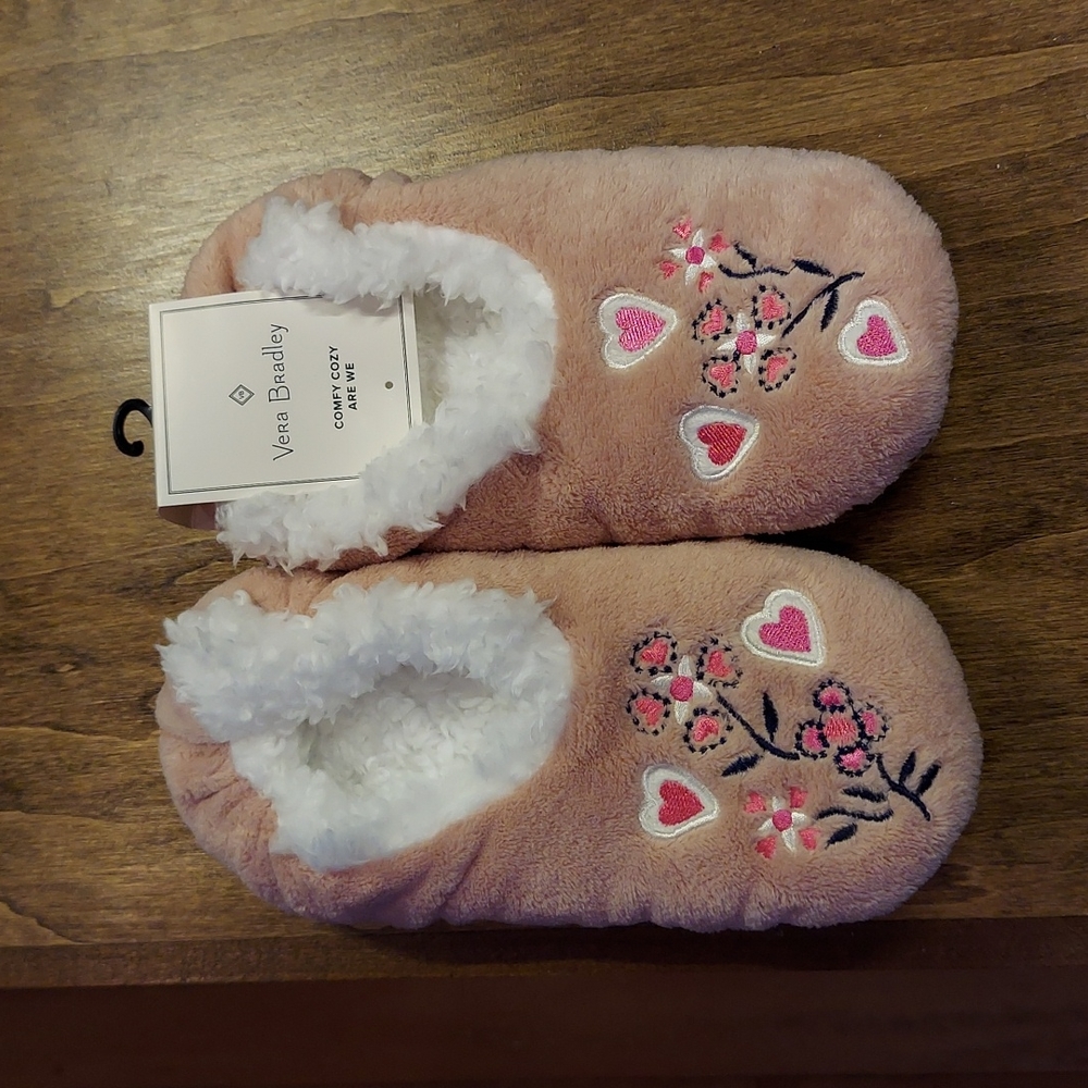 Vera Bradley Small Cozy Life Slippers